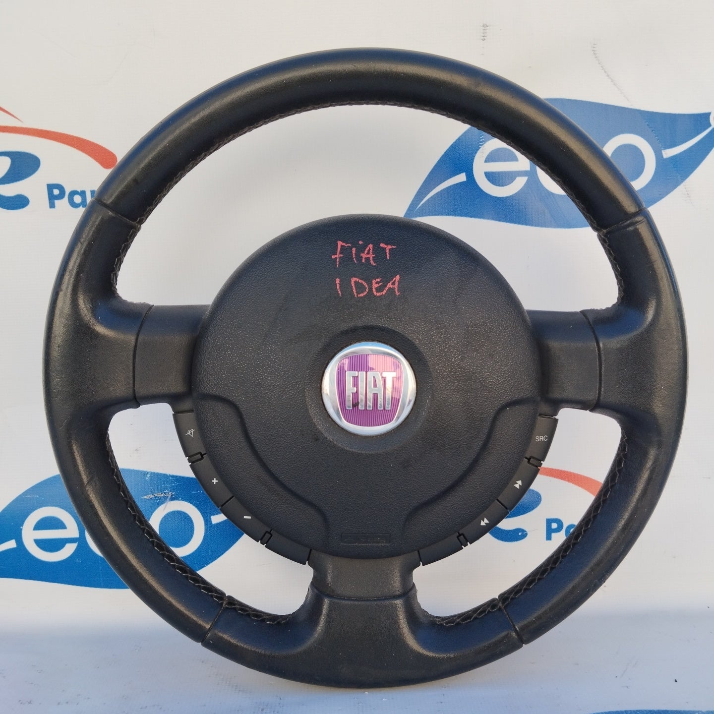 Volante completo di airbag e comandi Fiat Idea 2006 ecoAG3339