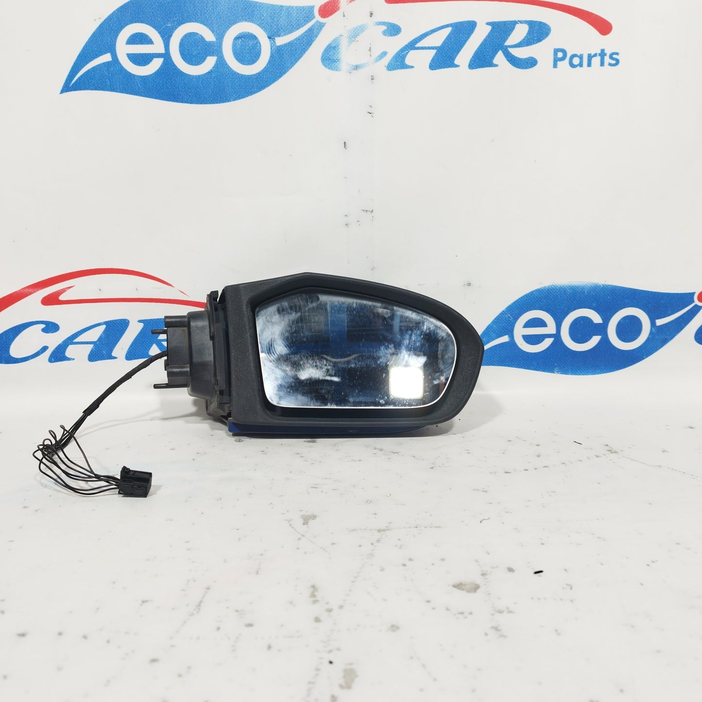 Blue right mirror Mercedes A-Class 2010 W169 7 wires ecoAC5863