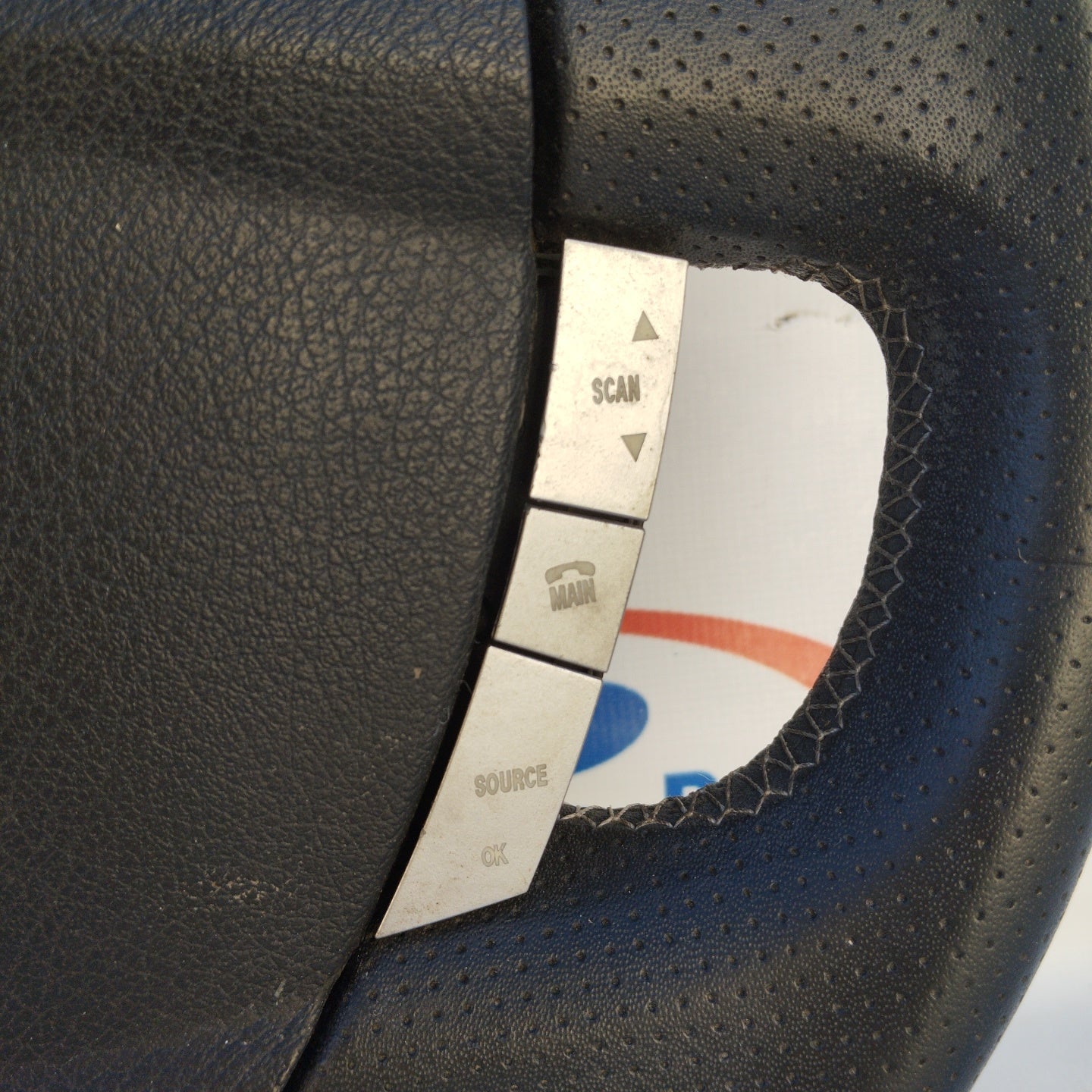 Steering wheel with controls Lancia Ypsilon 2006 ecoAG3362