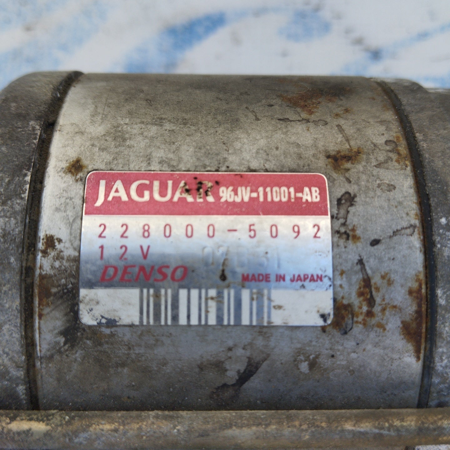 Jaguar XKR 4.2 B starter motor cod: 228000-5092 ecoAG3365