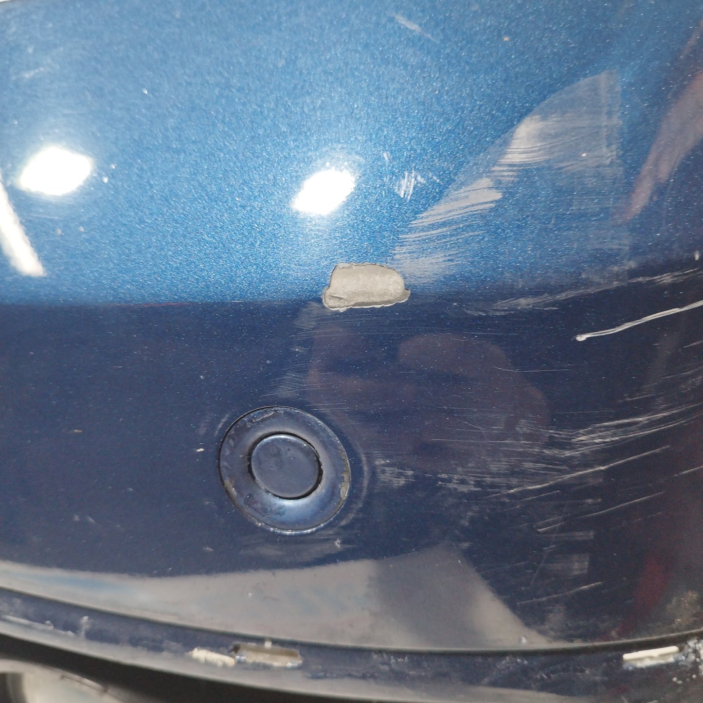 Front bumper with blue sensors A-Class 2009 ecoAC5873