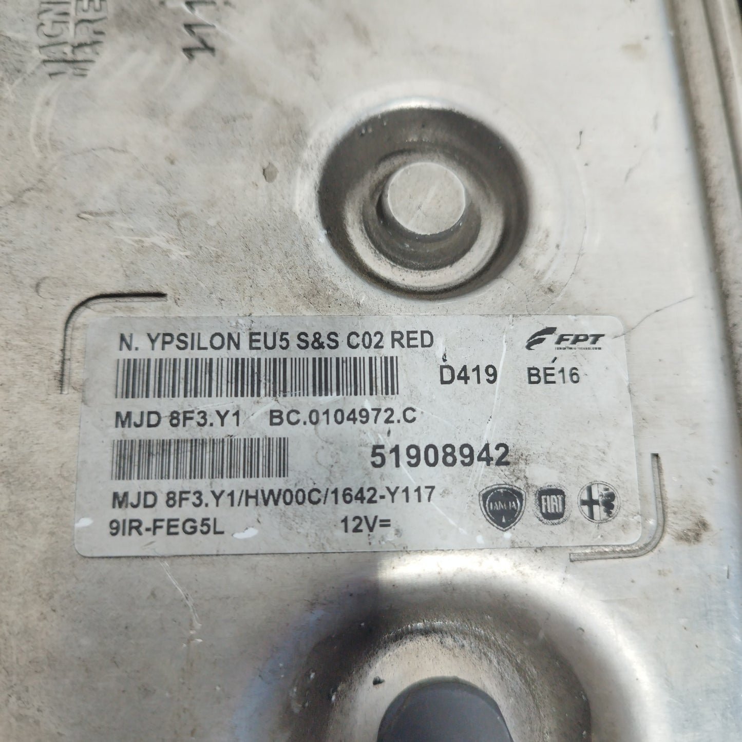 Zündkit Lancia Ypsilon 2013 1.3 MTJ 95 PS Code: 51908942/MJD 8F3.Y1 ecoAC5875