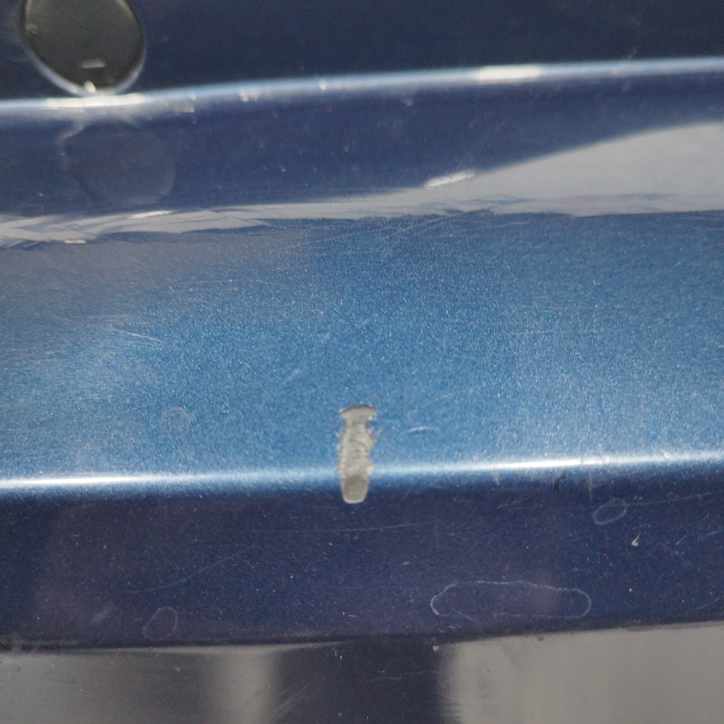 Blue rear bumper Mercedes A-Class 2008 ecoAC5874