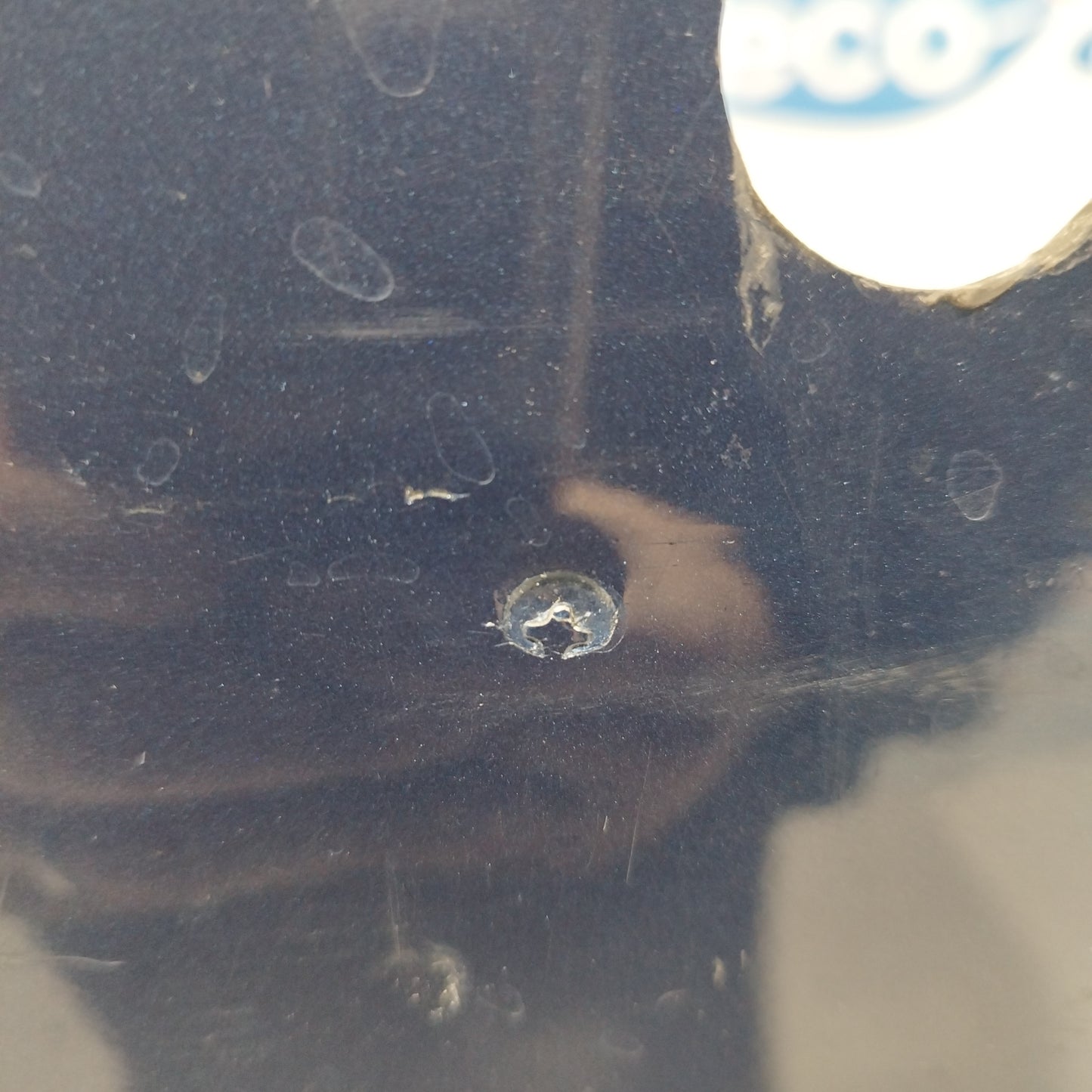 Blue rear bumper Mercedes A-Class 2008 ecoAC5874