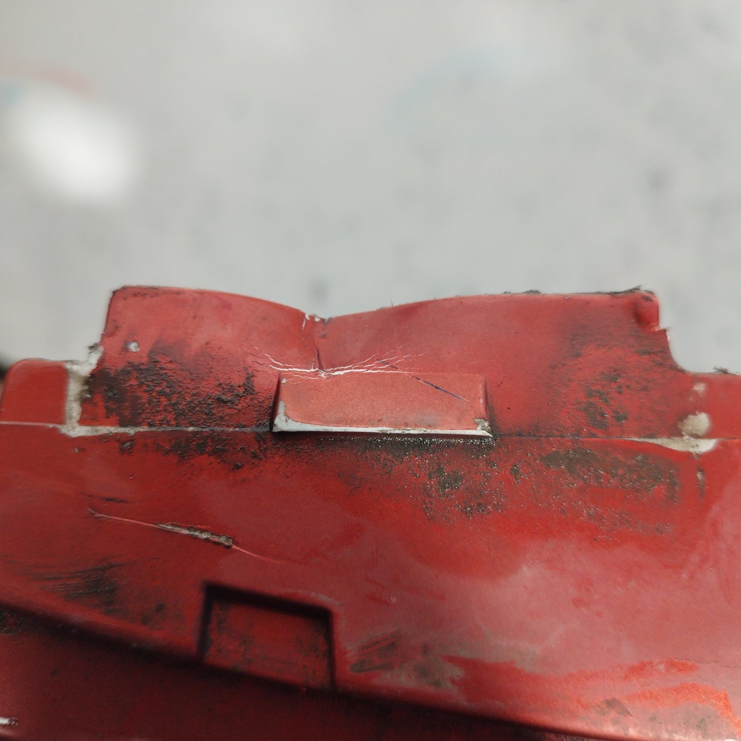 Paraurti anteriore arancione Ford Fiesta 2006 ecoAC5894