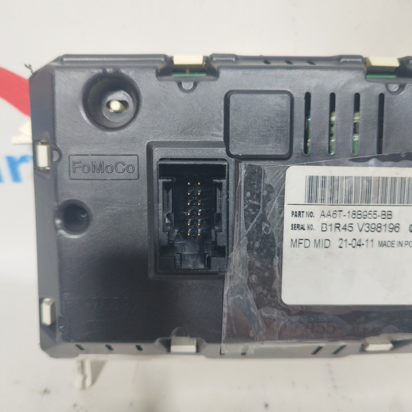 Display monitor consolle centrale Ford Fiesta 2010 codice: AA6T-18B955-BB ecoAC5902