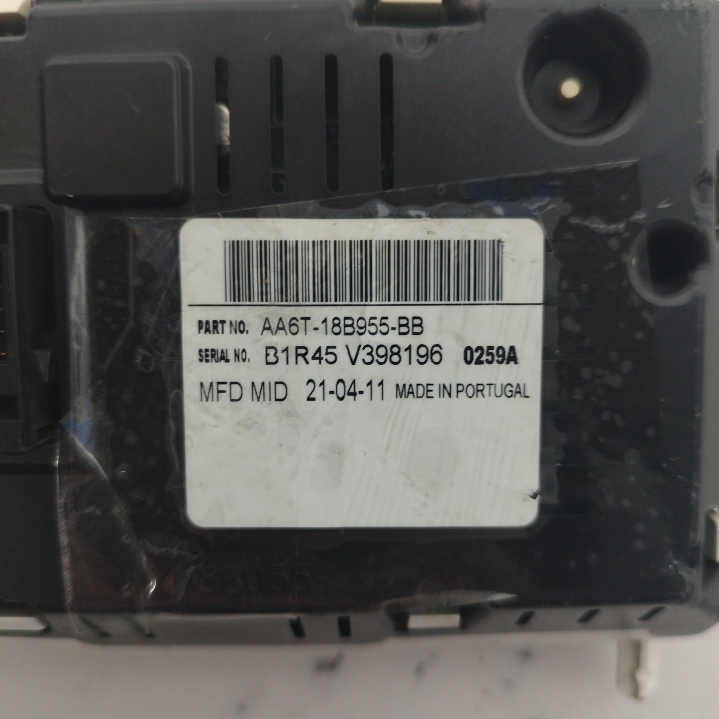 Display monitor consolle centrale Ford Fiesta 2010 codice: AA6T-18B955-BB ecoAC5902