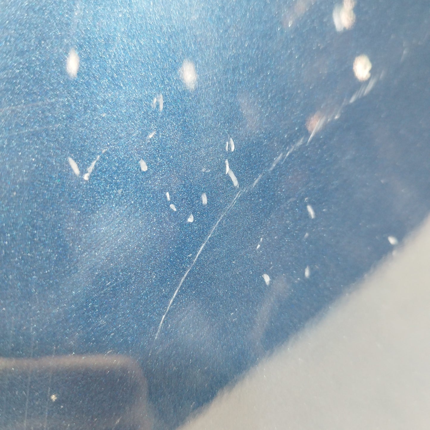 Blue left front fender Mercedes A-Class 2008 ecoAC5909