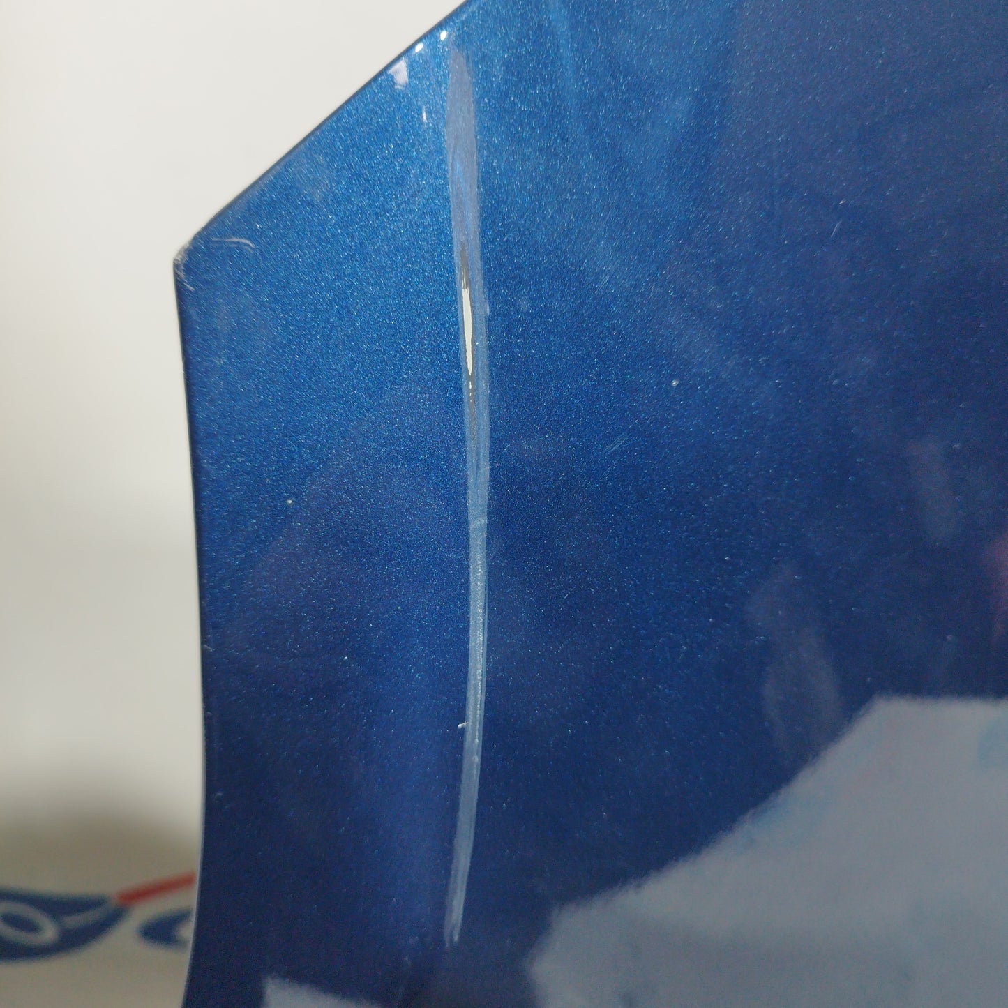 Blue left front fender Mercedes A-Class 2008 ecoAC5909