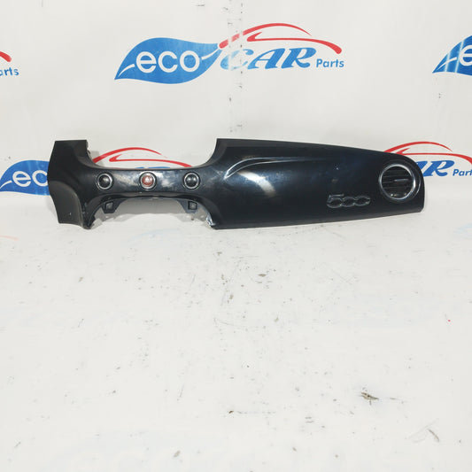 Black dashboard molding Fiat 500 2010 ecoAC5921
