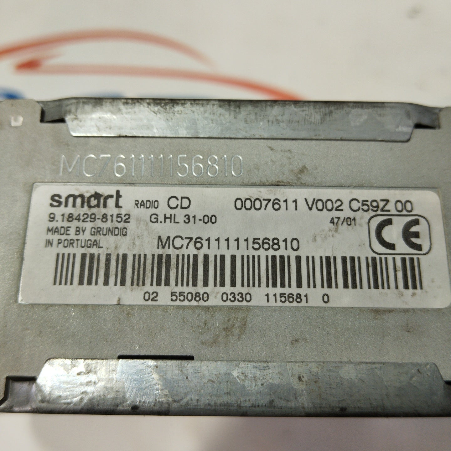 Autoradio Smart 450 Cod. ecoAG3397 Cod.9.18429-8152