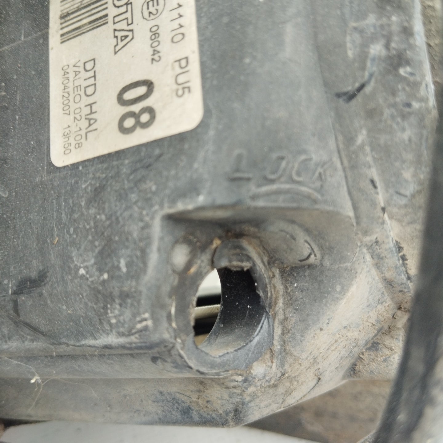 Fanale anteriore dx Toyota Auris 2007 ecoAG3434