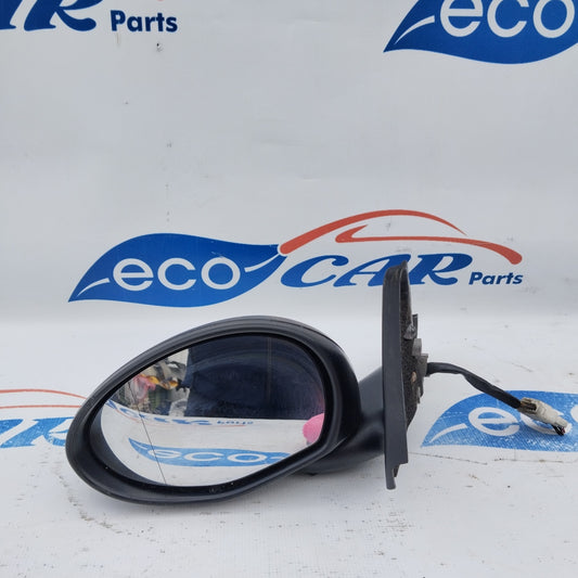 Left electric black plastic mirror Alfa GT 5 wires ecoAG3484