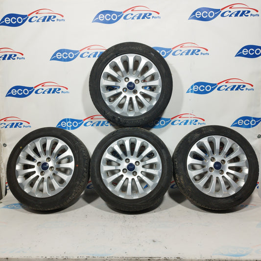Alloy wheels complete with R15 Ford Ka 2010 ecoAC6046 tyres
