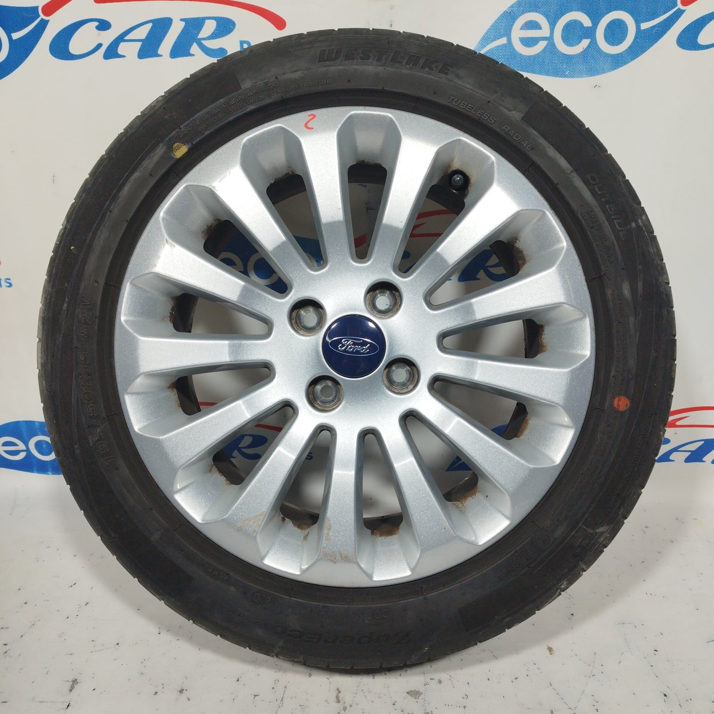 Cerchi in lega completi di gomme R15 Ford Ka 2010 ecoAC6046