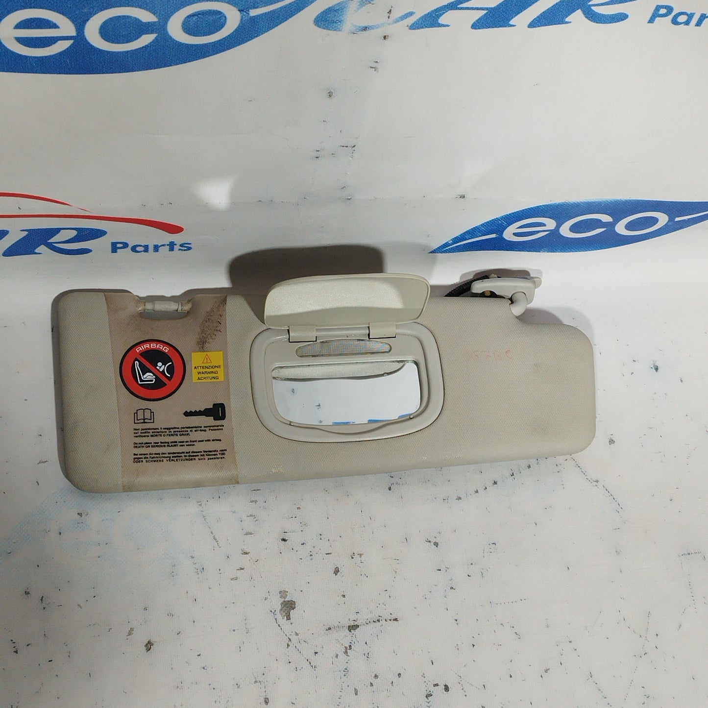 Beige right sun visor Fiat Croma 2010 ecoAC6049