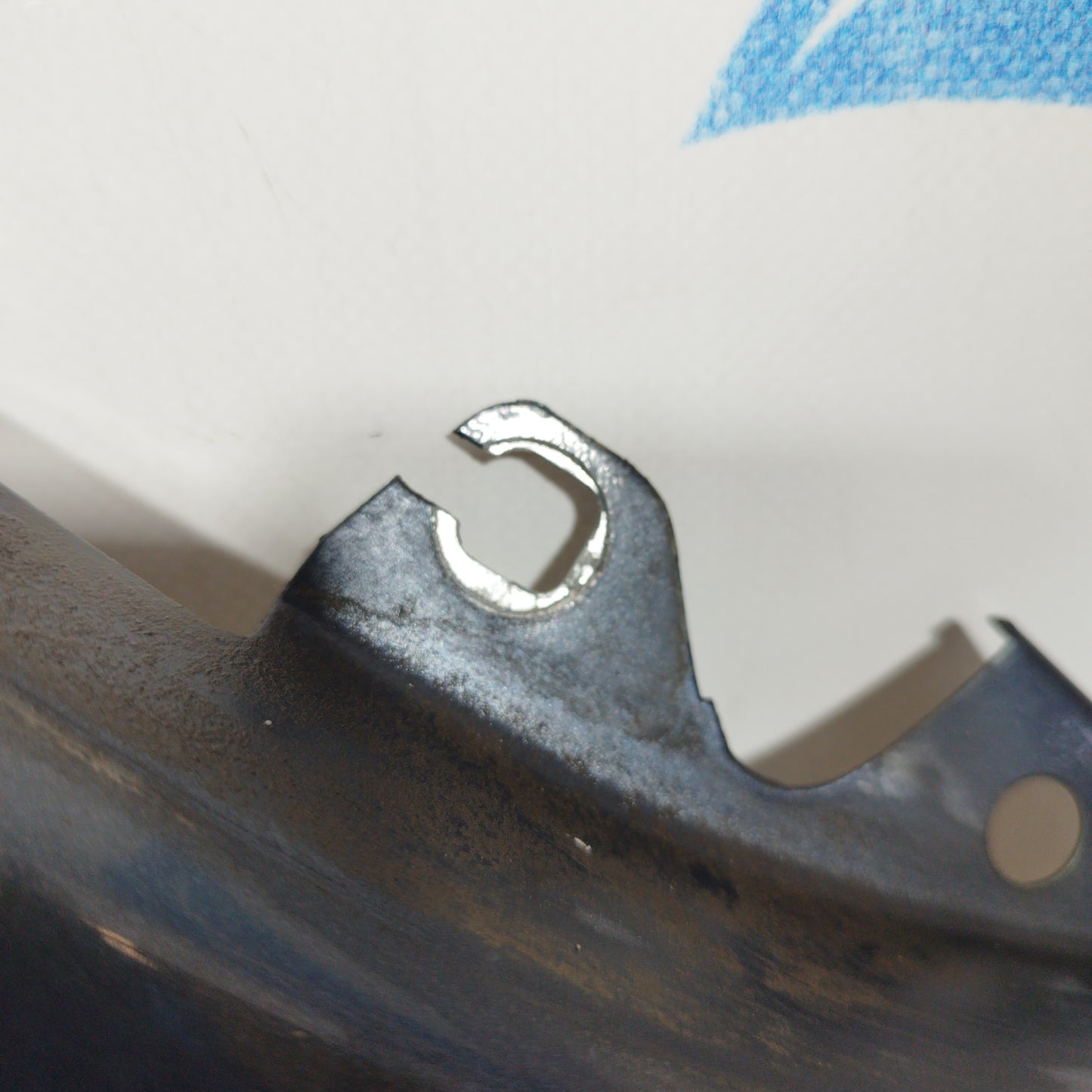 Parafango anteriore dx grigio scuro Ford Fiesta 2010 ecoAC6051