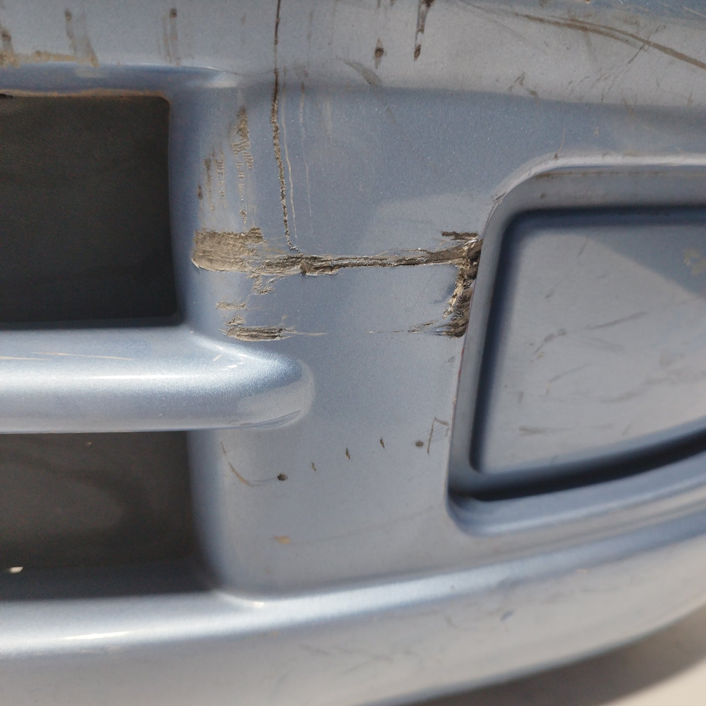 Light blue front bumper Kia Picanto 2005 ecoAC6084