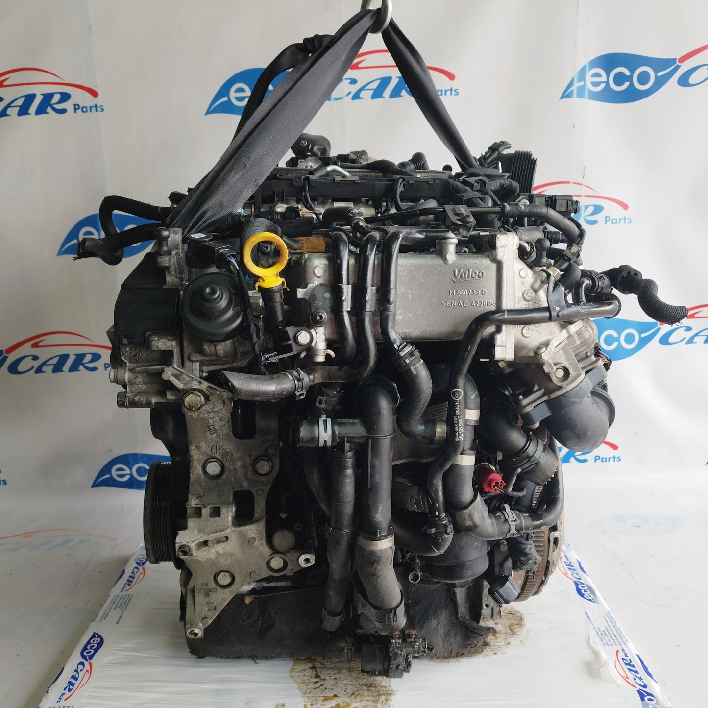 Motore Seat Leon 5 F1 2.0 tdi 150cv 2015 codice: CRM Impianto Bosch ecoAC6097