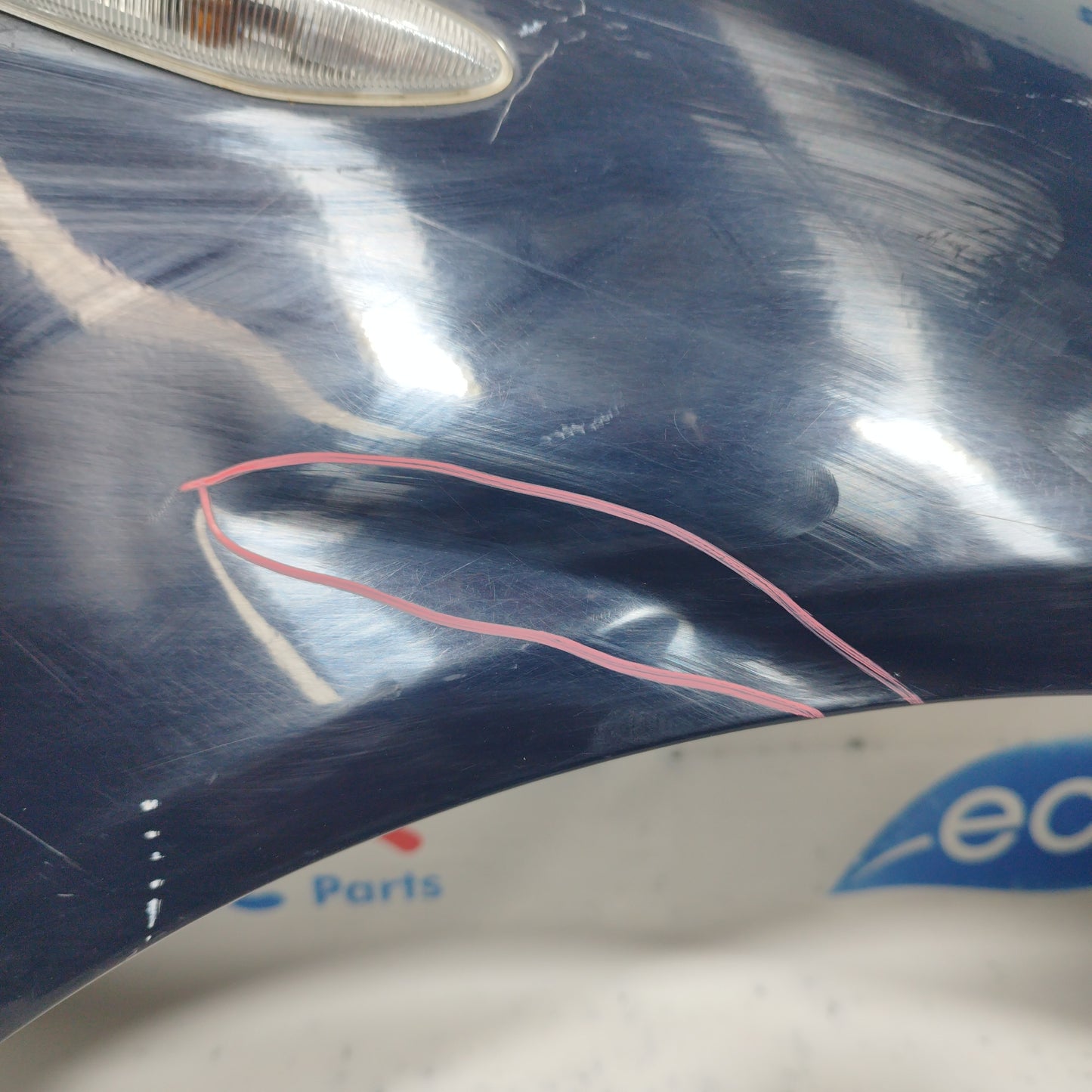 Parafango anteriore dx blu notte Alfa Romeo 159 2005 ecoAC6108