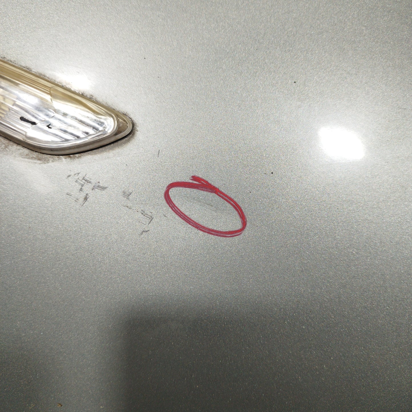 Parafango anteriore dx grigio Bmw 325 2007 ecoAC6110