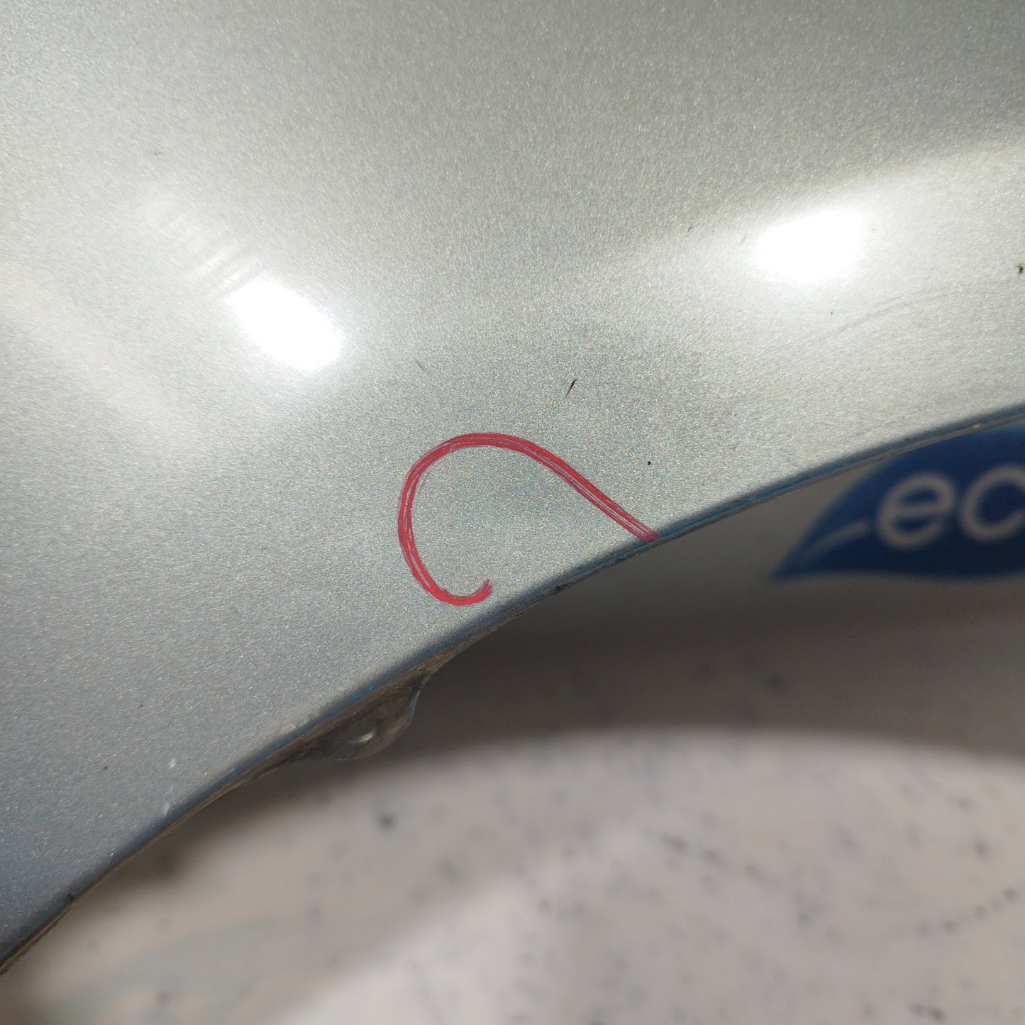 Parafango anteriore dx grigio Bmw 325 2007 ecoAC6110