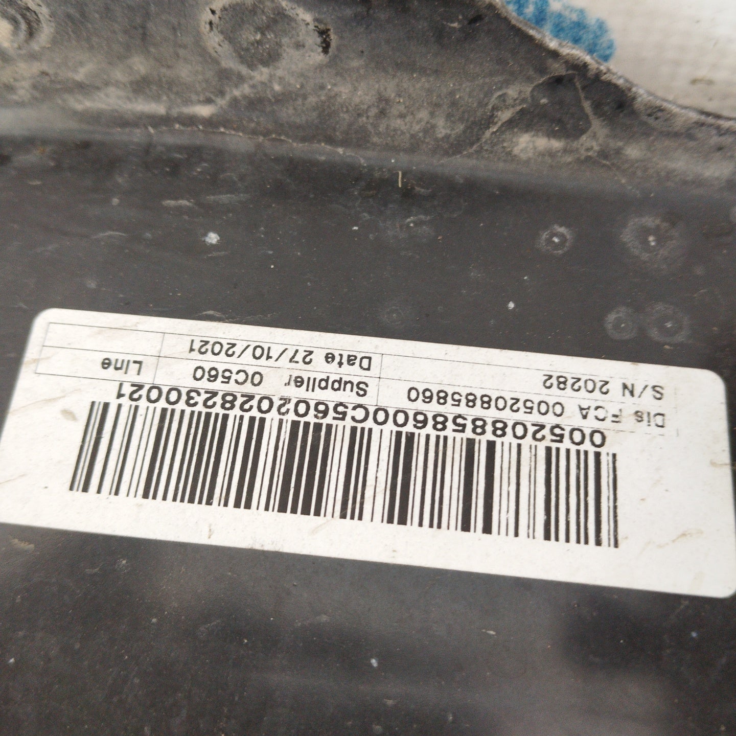 Hinterachse Fiat 500x 1.6 MTJ Code: 00520885860 ecoAG3537