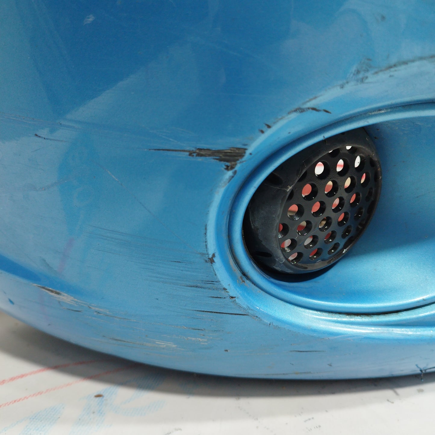 Blue front bumper Chevrolet Matiz 2005 ecoAC6154