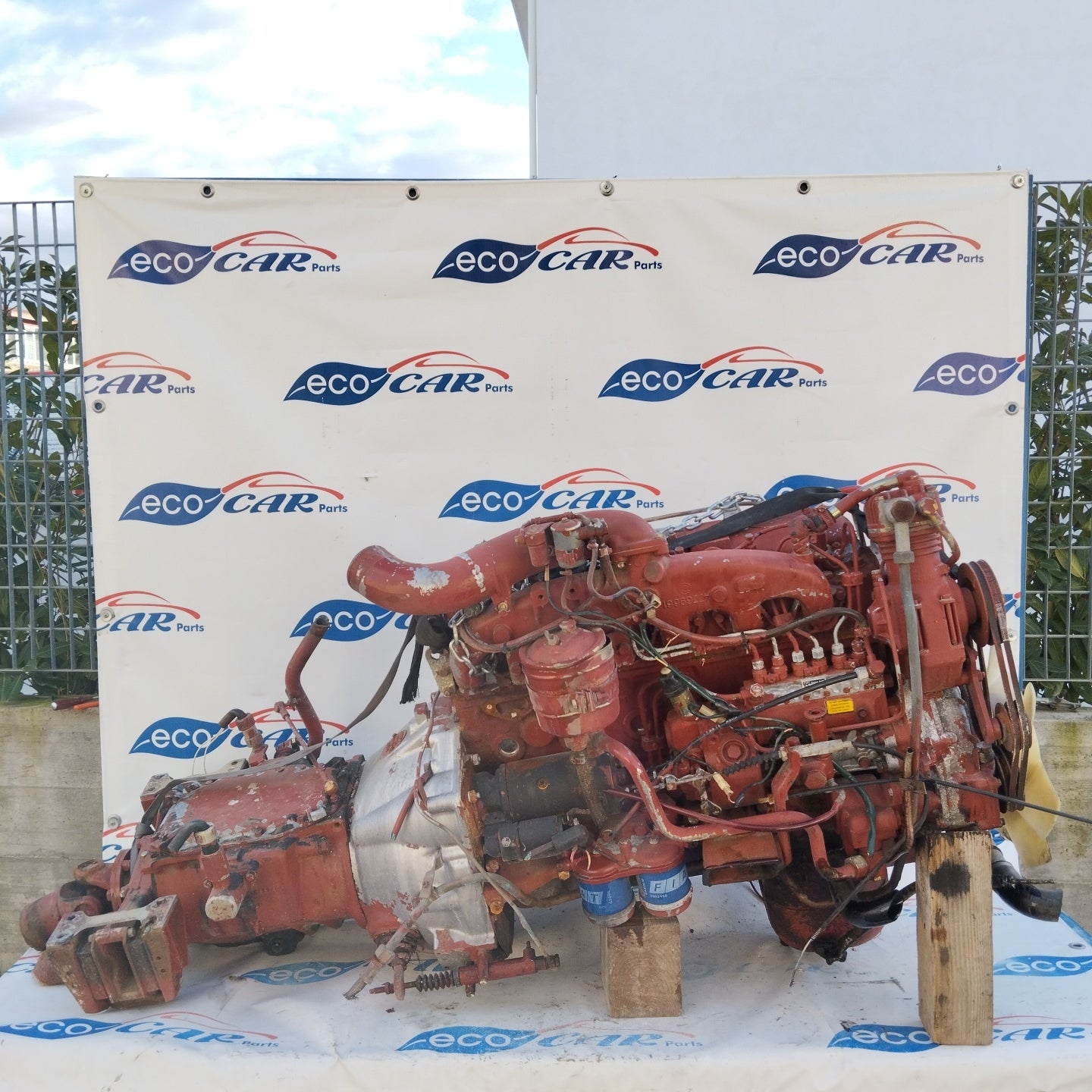 Engine and gearbox Iveco 79.14 Fiat code: 8060.04 ecoAG3555