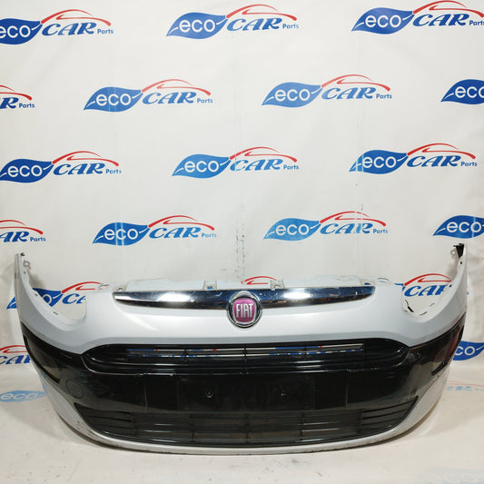 Radiant white front bumper Fiat Punto Evo 2012 ecoAC6160