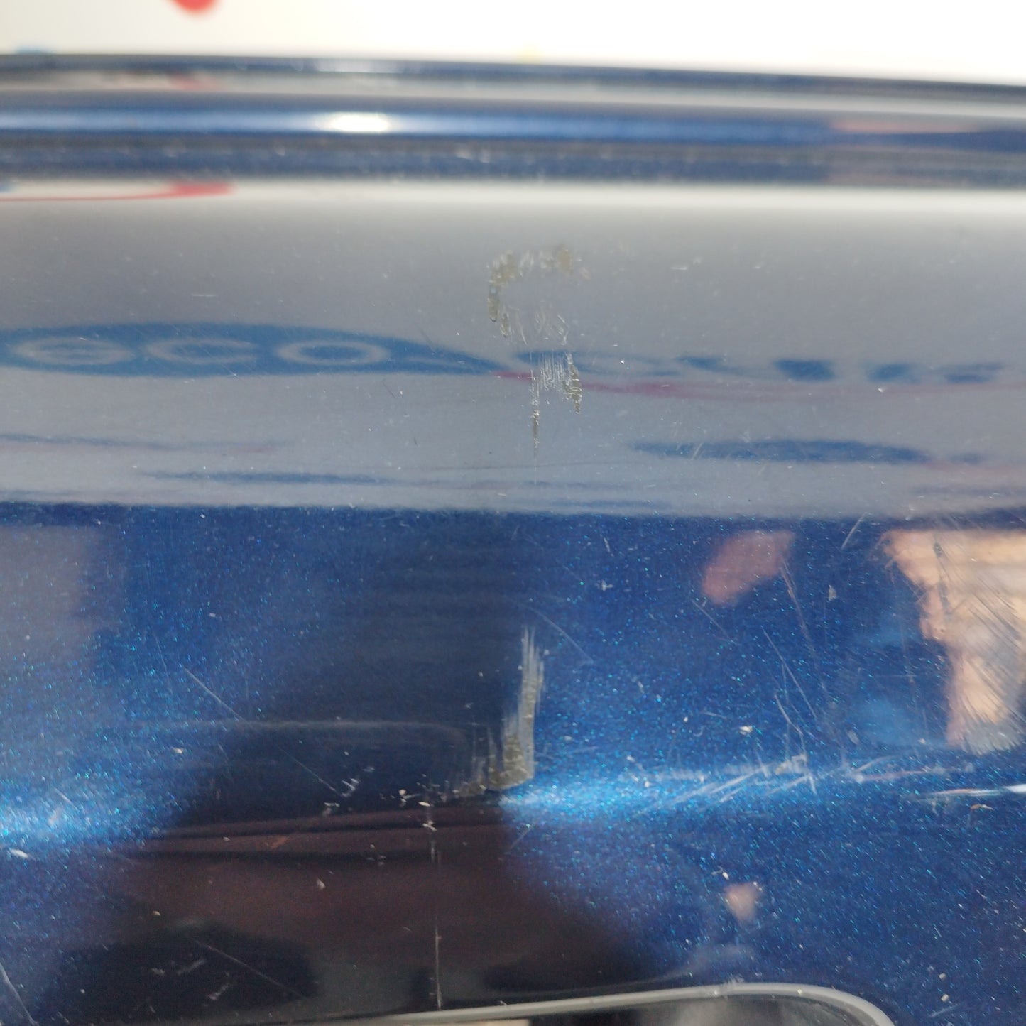 Paraurti posteriore centrale blu Smart Forfour 2005 ecoAC6164