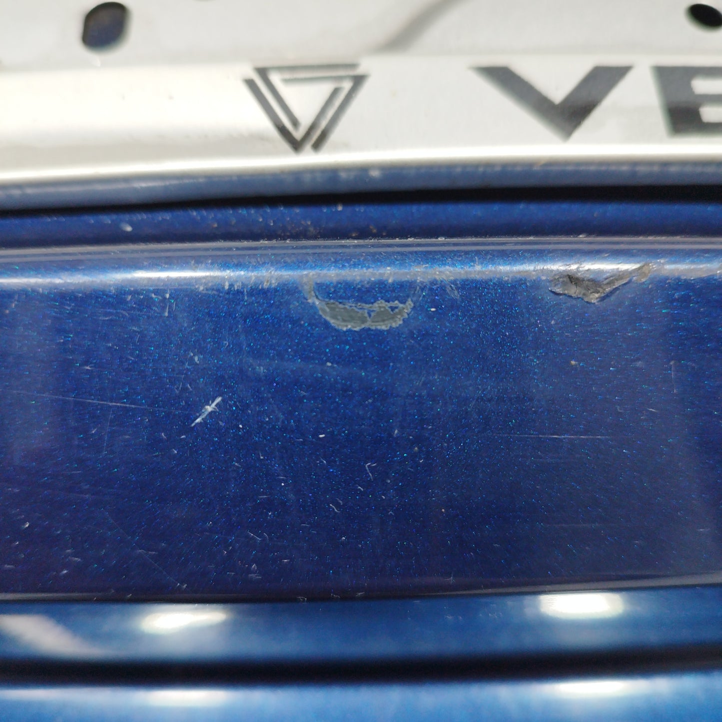 Paraurti posteriore centrale blu Smart Forfour 2005 ecoAC6164