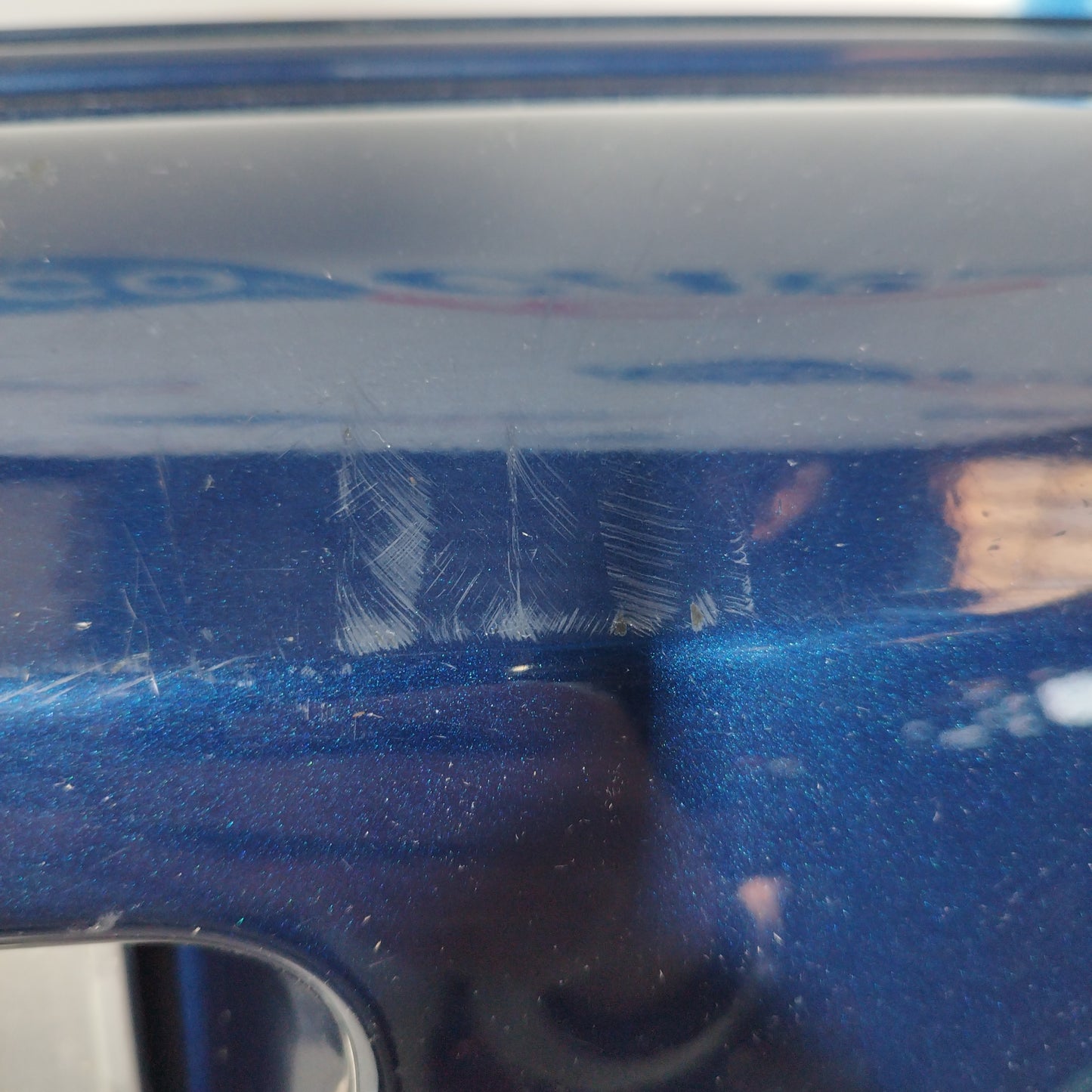 Paraurti posteriore centrale blu Smart Forfour 2005 ecoAC6164