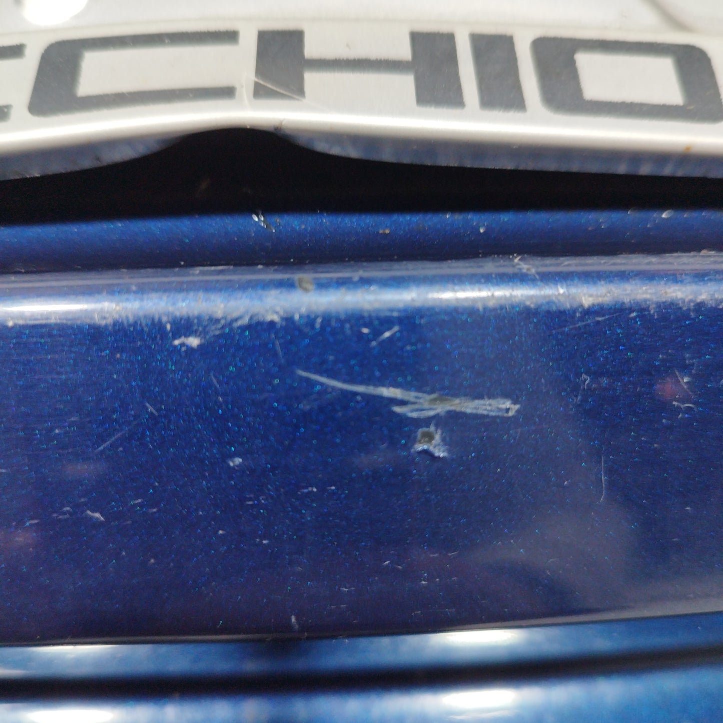 Paraurti posteriore centrale blu Smart Forfour 2005 ecoAC6164