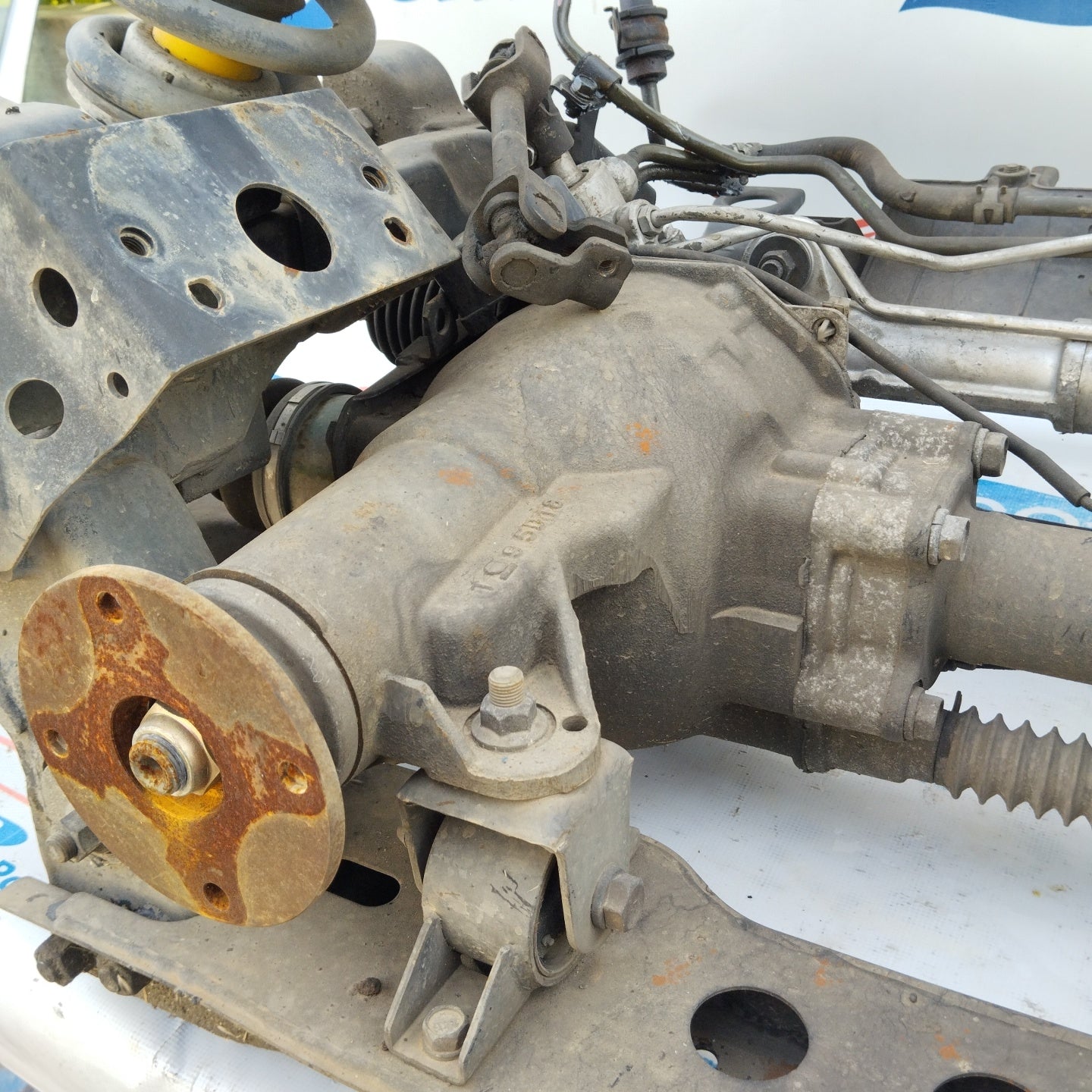 Differenziale anteriore completo Mitsubishi Pajero 3.2 D 00/07 cod: MR 453792 ecoAG3558