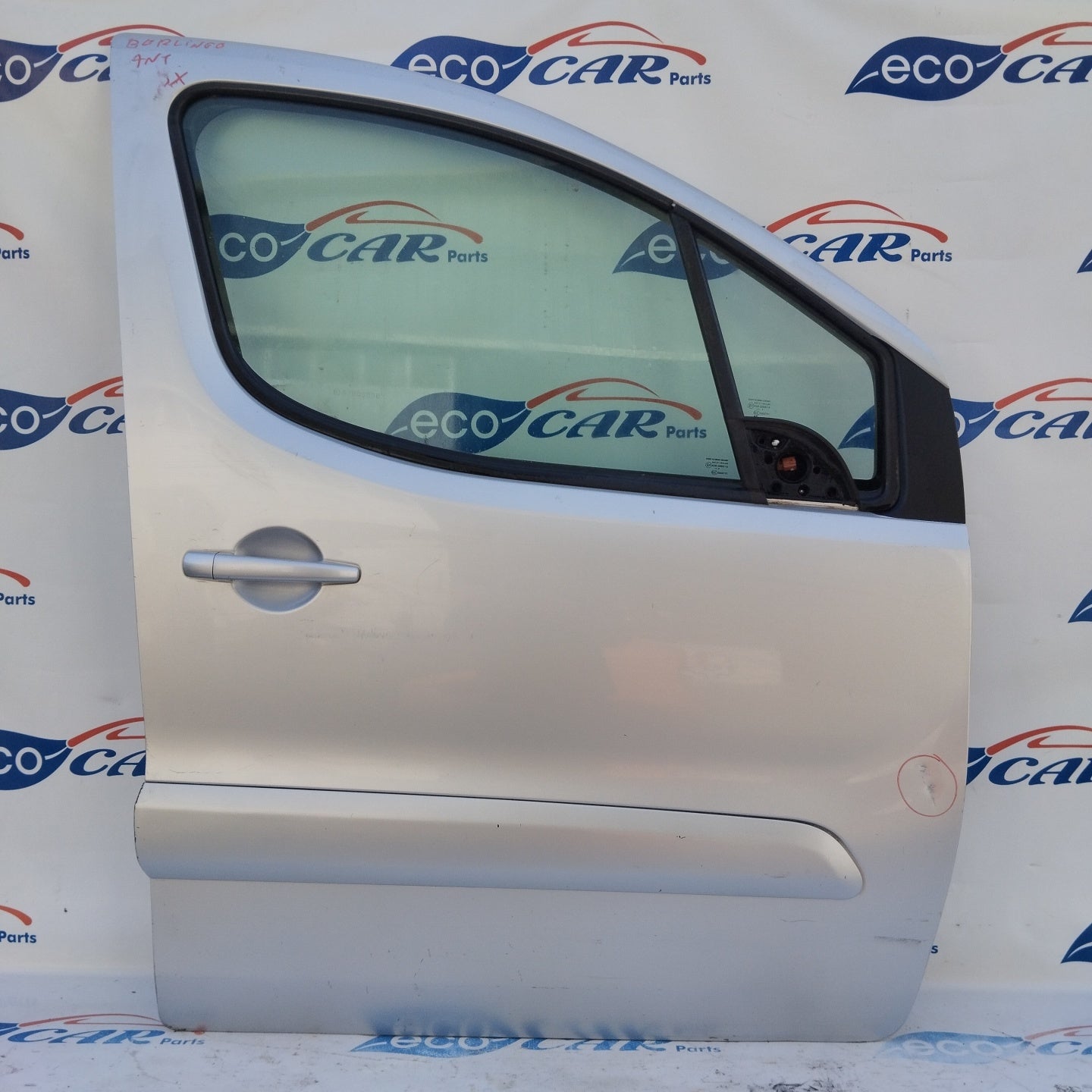 Sportello anteriore dx grigio argento Citroen Berlingo 2010 ecoAG3560