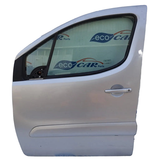 Vordere linke Tür silbergrau Citroen Berlingo 2010 ecoAG3561