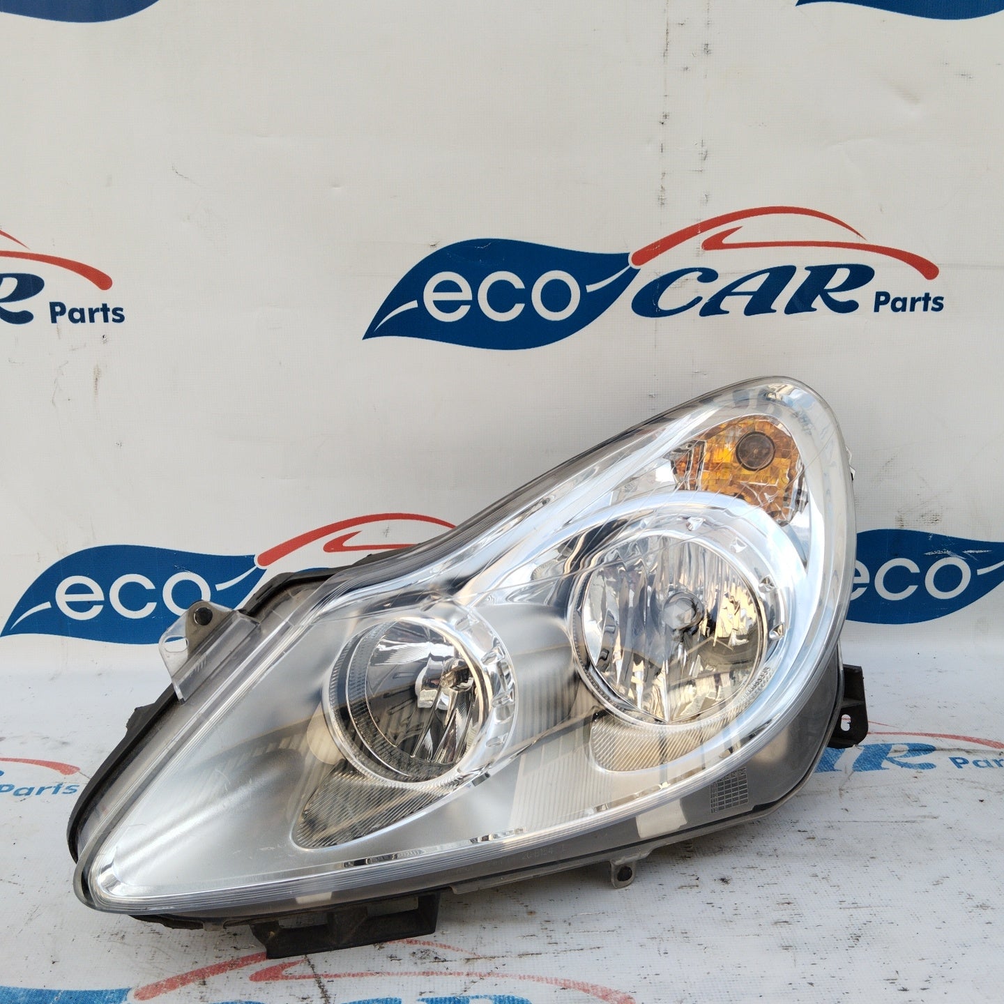 Fanale anteriore sx Opel Corsa D fondo chiaro ecoAG3574