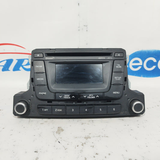 Hyundai I10 2015 car radio Code: 96170B90504X ecoAC6193