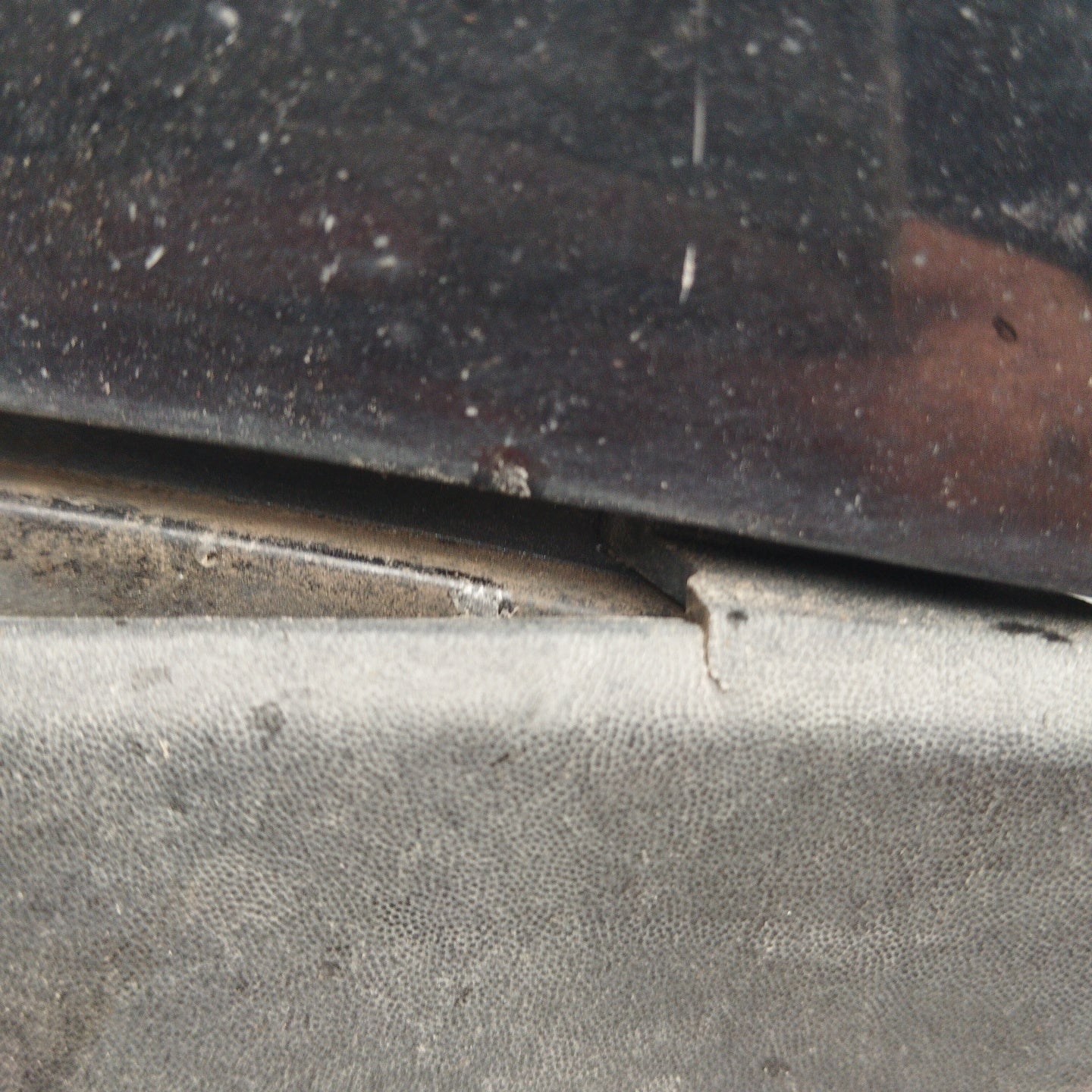 Black front bumper Mini Cooper R56 ecoAG3604