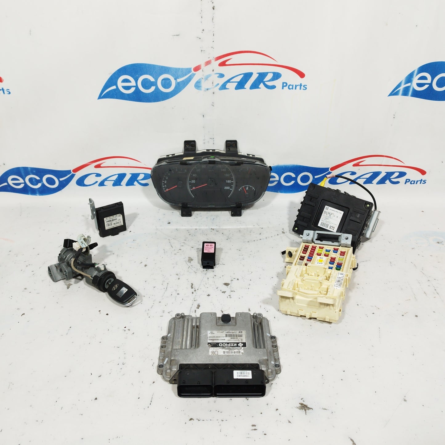 Kit accensione Hyundai I10 1.1B 2013 Codice 67R-010069 Ecoac6204