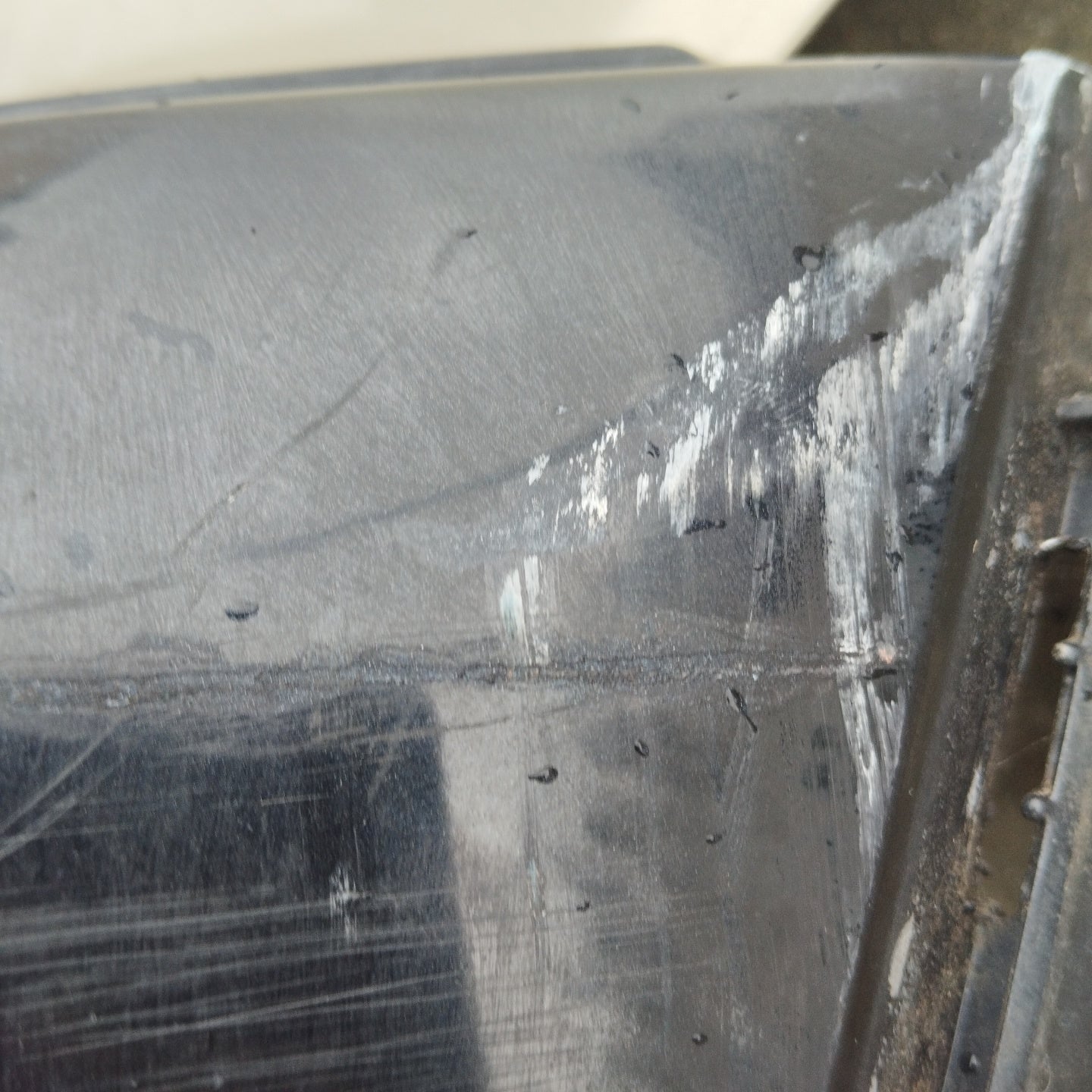 Black front bumper Mini Cooper R56 ecoAG3604