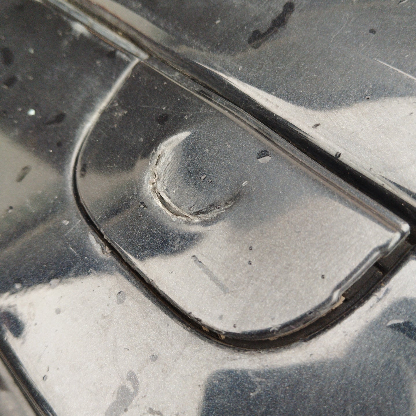 Black front bumper Mini Cooper R56 ecoAG3604