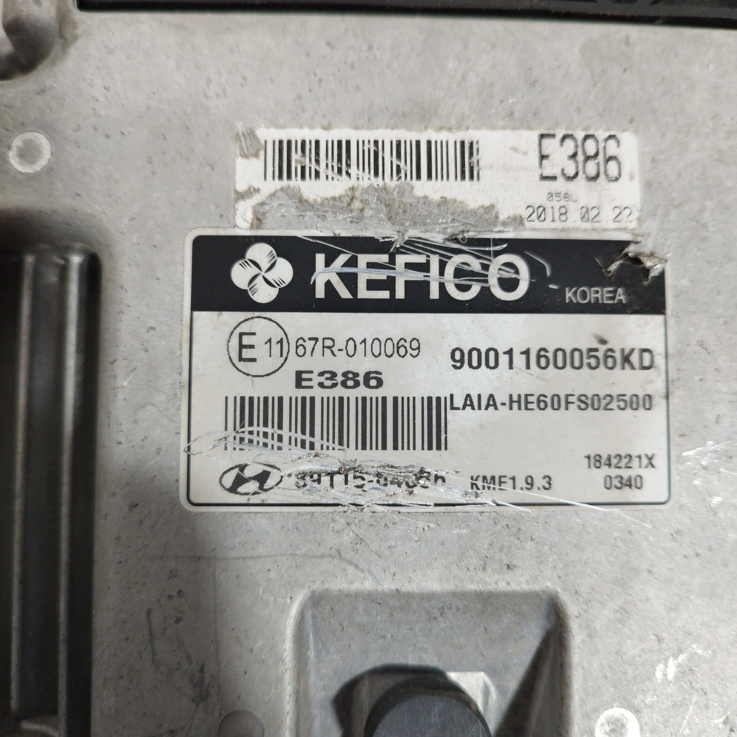 Kit accensione Hyundai I10 1.1B 2013 Codice 67R-010069 Ecoac6204