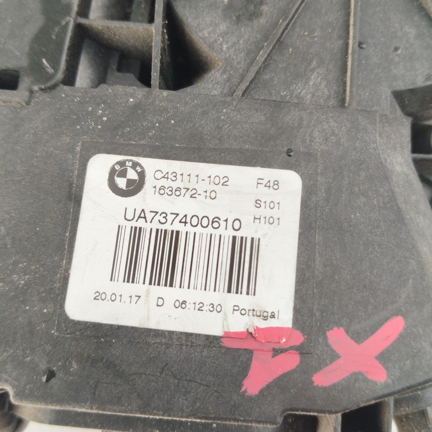 Motorino apertura portellone Bmw X1 2018 cod: ua737400610 ecoAG3612