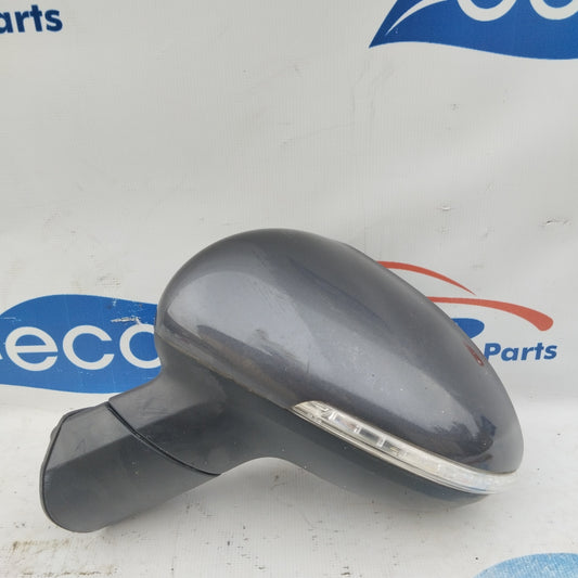 Dark gray electric left mirror Kia Rio 2015 4 pin ecoAG3617