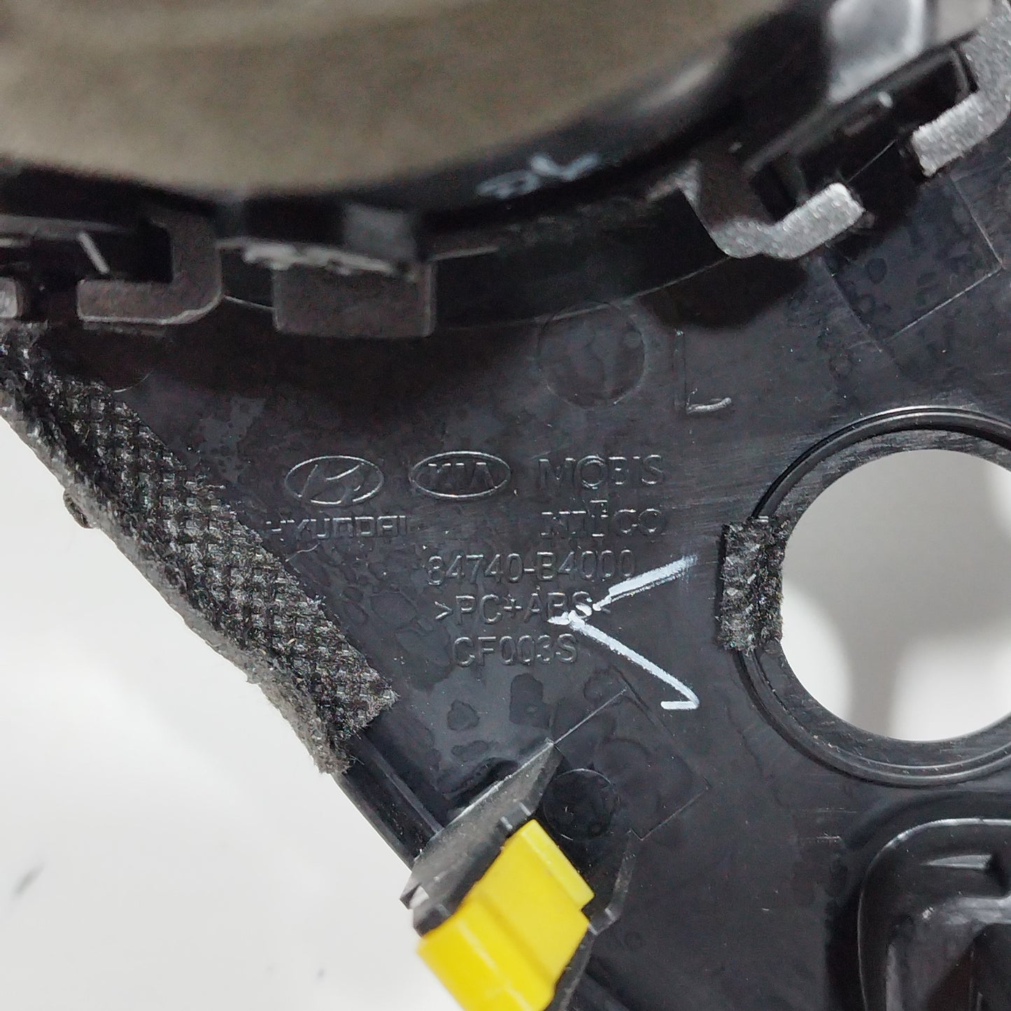 Central dashboard molding Hyundai i10 2016 code: 84740-B4000 ecoAC6207