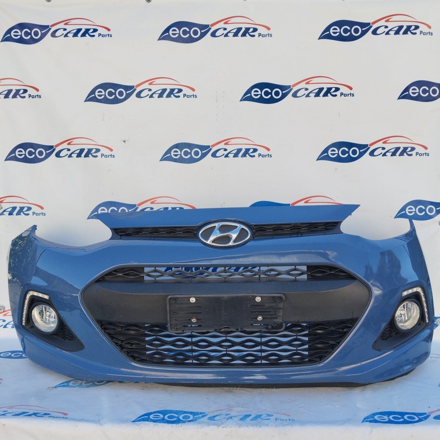 Light blue front bumper Hyundai i10 2015 ecoAG3648
