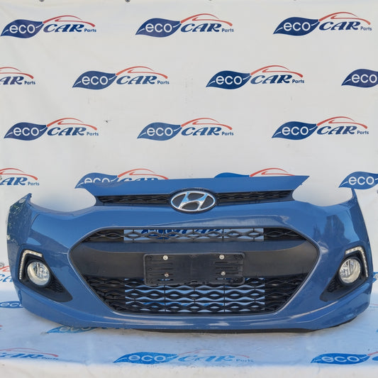 Hyundai i10 2015 ecoAG3648 hellblaue Frontstoßstange