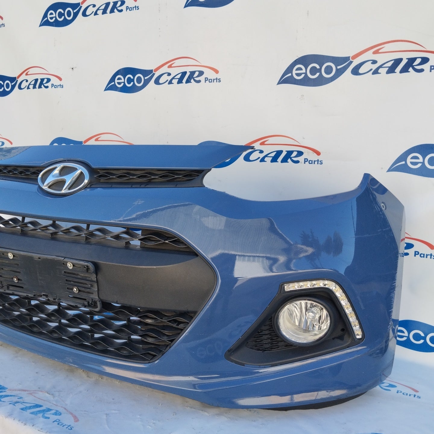 Light blue front bumper Hyundai i10 2015 ecoAG3648